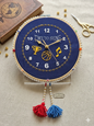 Custom Embroidered Keepsake Clock