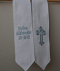 Embroidered Baptism Stole